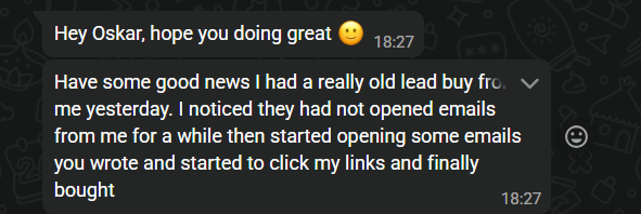 Client message